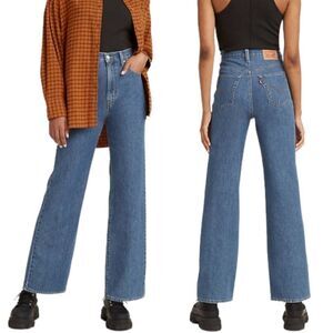 LEVI'S High Waisted Straight Jeans 32
